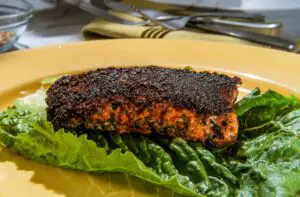 Cajun Blackened catfish